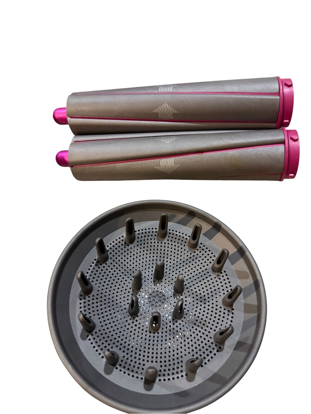 Dyson Airwrap Styling Set in Pink and Silver with Orange Case - Picture 14 of 14